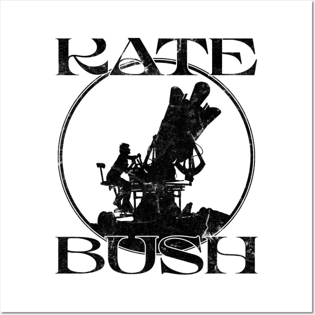 Kate Bush / Cloudbusting / Retro Aesthetic Fan Design Wall Art by DankFutura